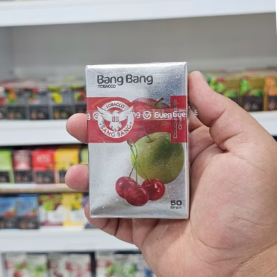 تنباکو بنگ بنگ دوسیب آلبالو ۵۰ گرم