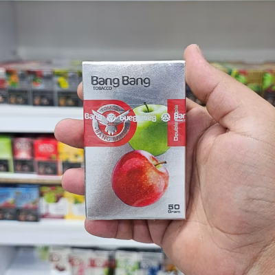 تنباکو بنگ بنگ دوسیب ۵۰ گرم Bang Bang Double Apple